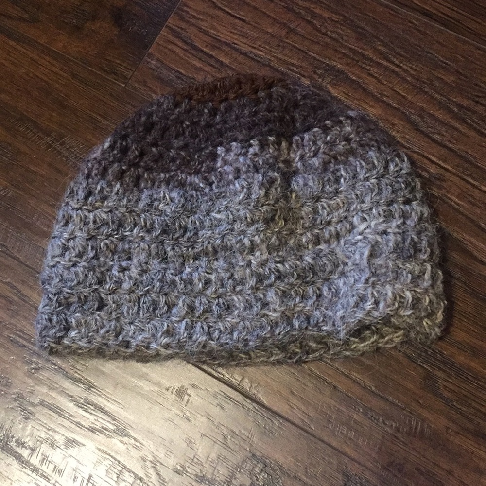 Handmade knit hat